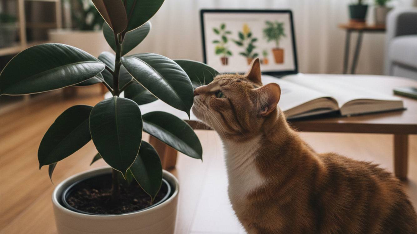 Ist der Gummibaum giftig fr Katzen? Symptome und Hilfe  MyZimmerpflanze.de