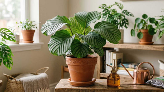 Calathea pflegen: Der vollständige Anfänger-Leitfaden zur Korbmarante