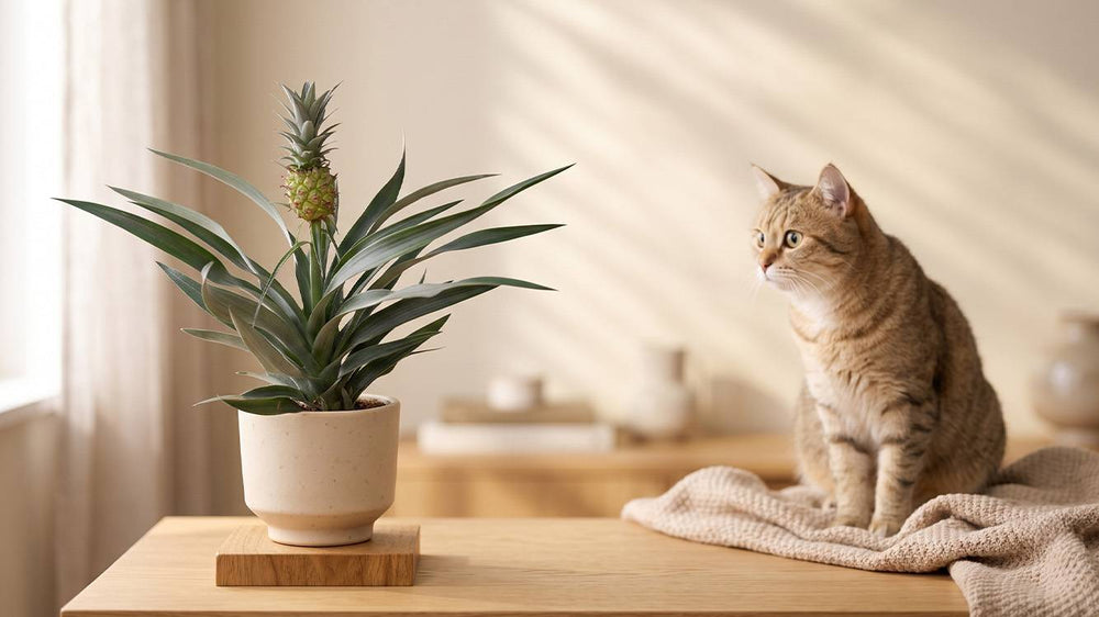 Ist die Ananas Pflanze giftig für Katzen? Die große Entwarnung